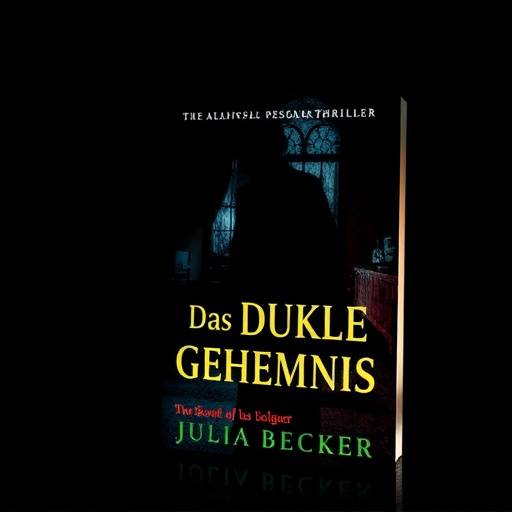 Cover des Thrillers 'Das dunkle Geheimnis' von Julia Becker