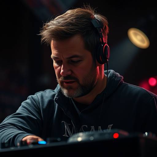 Porträt von Max Keller, DJ und Moderator des Hit-Mix